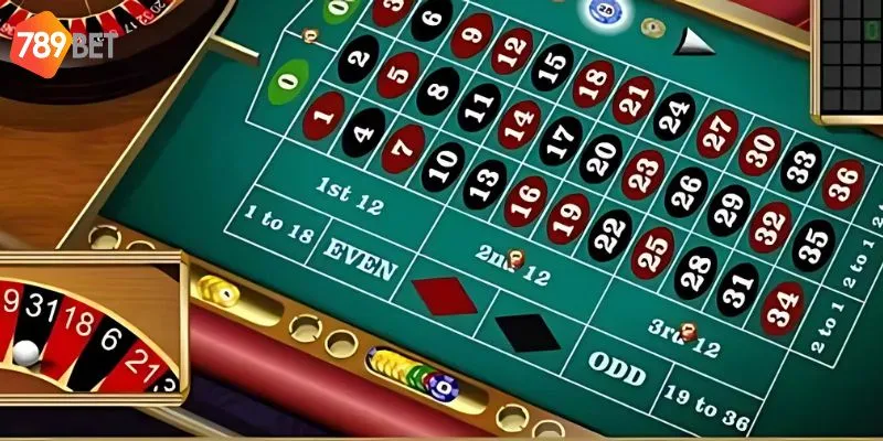Bàn chơi cơ bản và những loại cược trong Roulette
