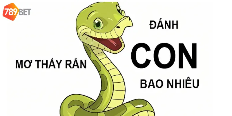 Giải mã nằm mơ rắn nên đánh số gì?