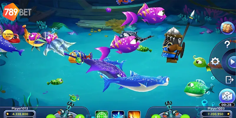 Giao diện mượt mà và số lượng cá phong phú