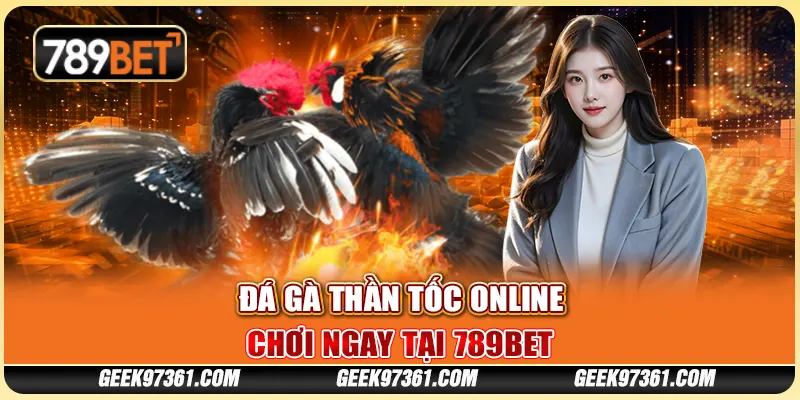 Đá Gà Thần Tốc Online Chơi Ngay Tại Nền Tảng Giải Trí 789bet