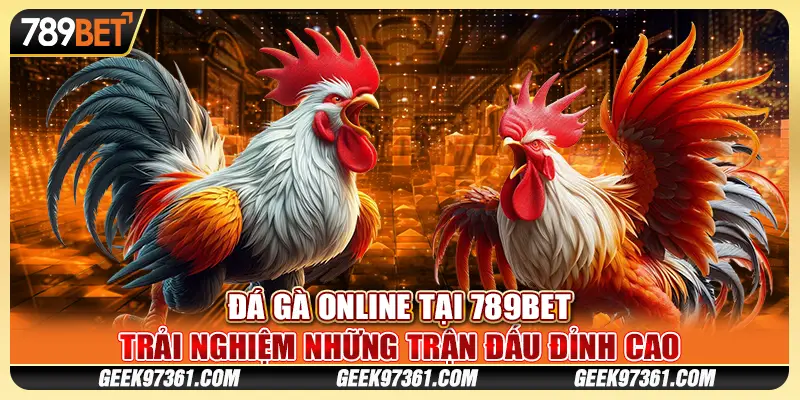 Đá Gà Online Tại 789bet Trải Nghiệm Những Trận Đấu Đỉnh Cao