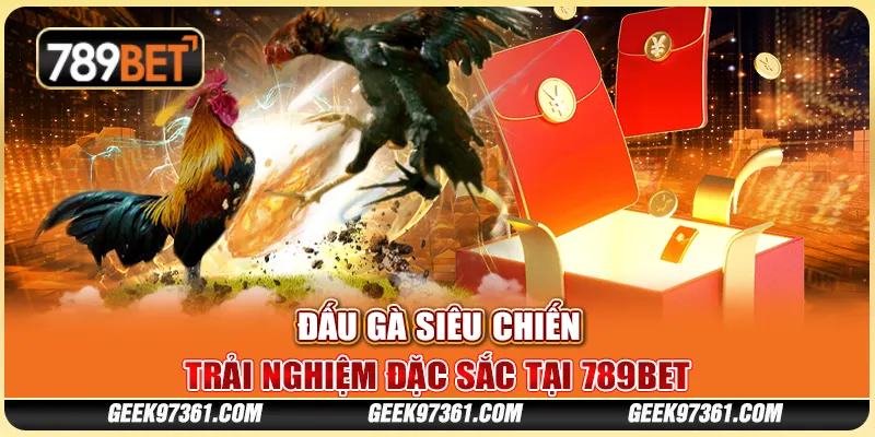 Đấu Gà Siêu Chiến: Trải Nghiệm Đặc Sắc Tại 789bet