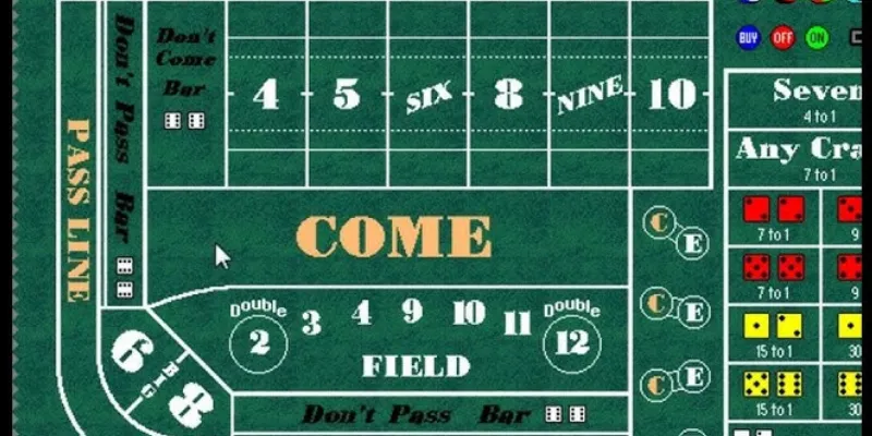 Khám phá tổng quan về trò chơi Craps