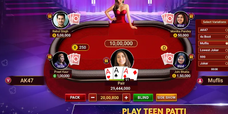 Nắm vững luật chơi Teen Patti từ A đến Z
