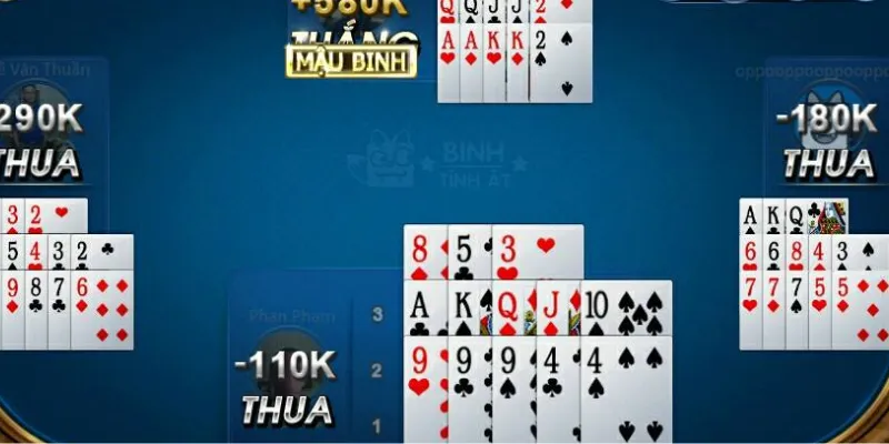 Cẩm nang luật chơi Mậu Binh 5 lá cho tân binh