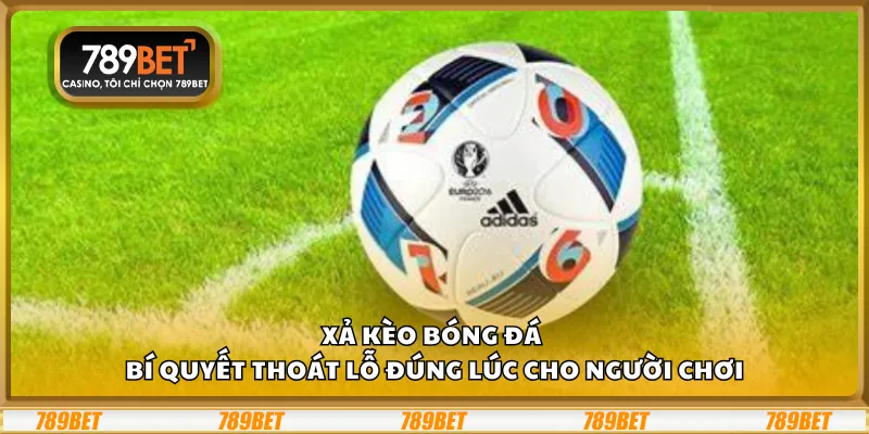 Xả kèo bóng đá – Bí quyết thoát lỗ đúng lúc cho người chơi